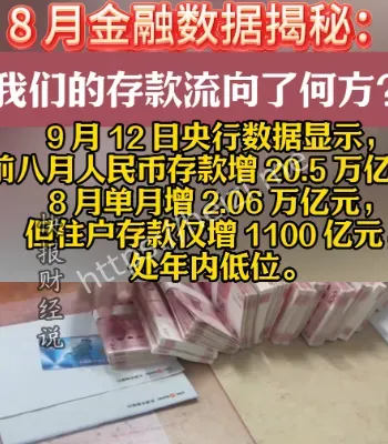 居民存款暴增
